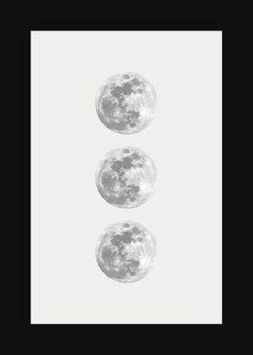 Three moons