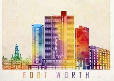 Fort Worth 2020 Cityscape