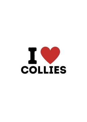 I Love Collies Simple