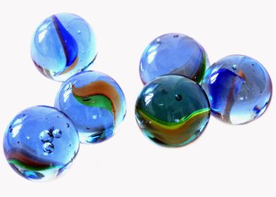 Retro Glass Marbles