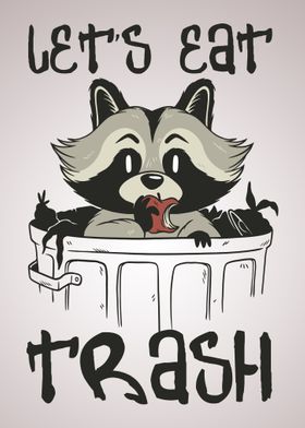 Funny Raccoon