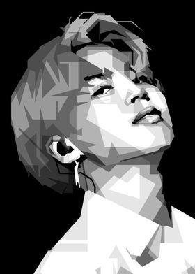 jimin bts grayscale