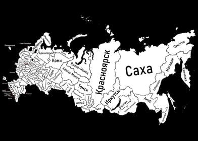 Map of Russia