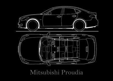 Mitsubishi Proudia 2012 