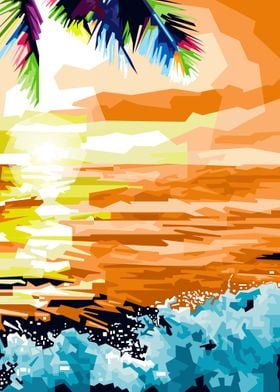 Sunset WPAP