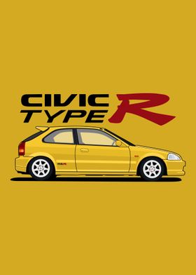 Civic Type R Yellow