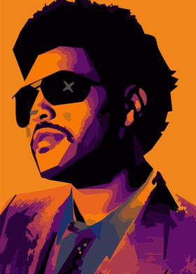 The Weeknd print by Dmitry Belov