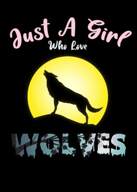 just a girl who love wolve