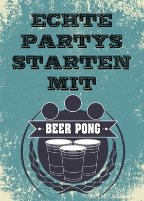 Partys mit Beer pong