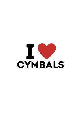 I Love Cymbals Simple