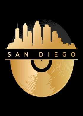 SAN DIEGO VINYL SKYLINE