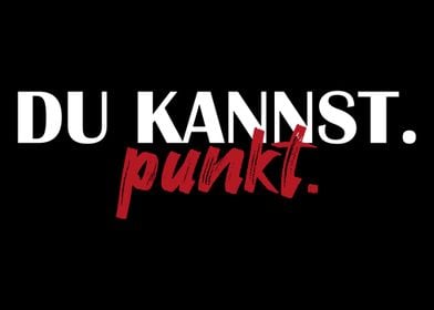 Du kannst Punkt