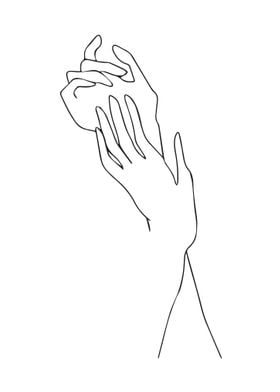 Hands One Line