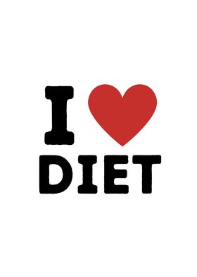 I Love Diet Simple Heart