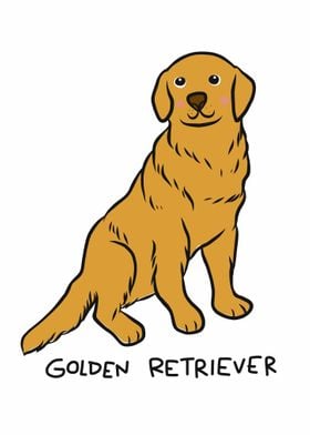 Golden Retriever dog  