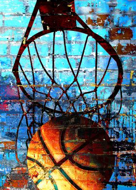 Basketball art print s 135