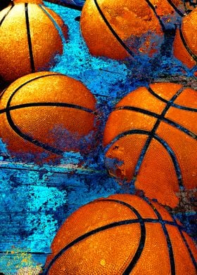 Basketball art print s 136