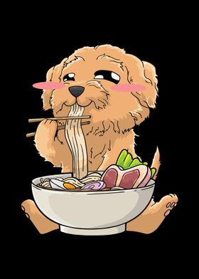 Goldendoodle Ramen Noodles