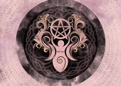 Triple Goddess Pentagram