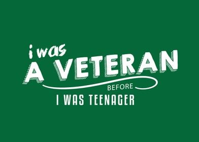 i was a veteran 