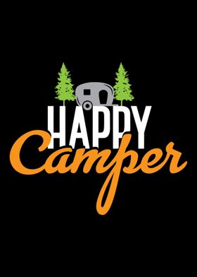 camping camper campfire te