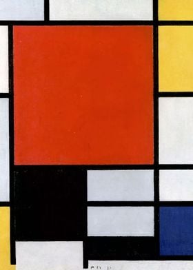 Piet Mondrian Poster By Artgallery Displate