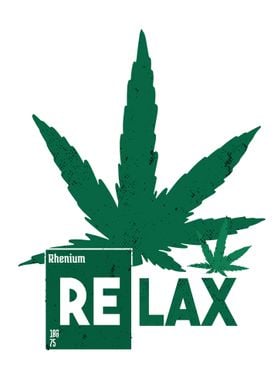 RELAX HEMP LEAF CANNABIS