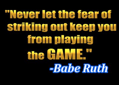 FEAR Babe Ruth