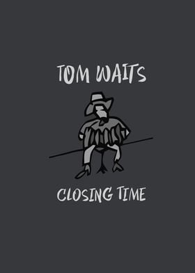 Tom Waits  Closing Time BW