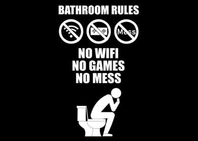 Bathroom Rules