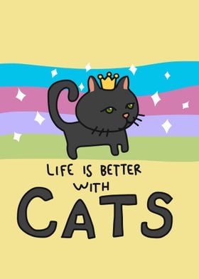 Life is better with cats