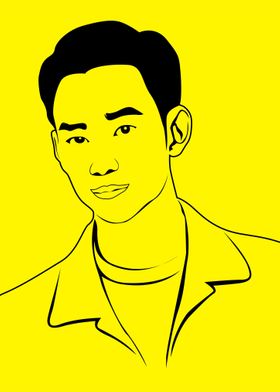 Kim Soohyun lineart