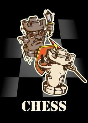 Chess Pieces Checkmate