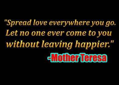 Mother Teresa Happiness