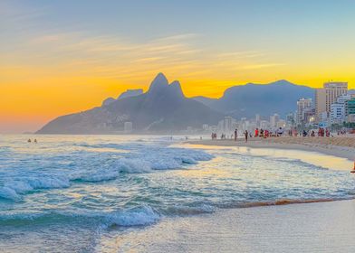 Summer in Ipanema Beach