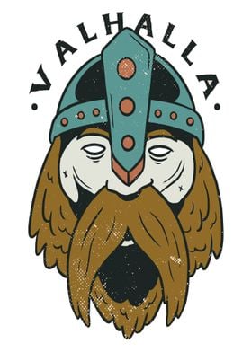 VALHALLA VIKING FACE