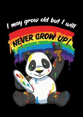 Sweet Panda Never Grow Up