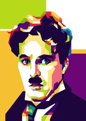 Charlie Chaplin Pop Art