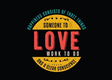 Someone to love work