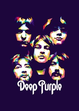 Deep Purple Illustrations