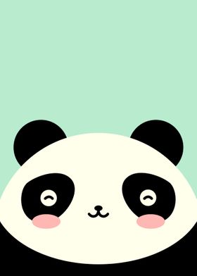 Cute Kawaii Panda Bear