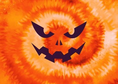 Tie Dye Pumpkin 