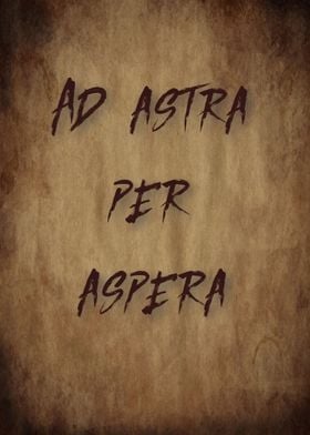 Ad Astra per Aspera