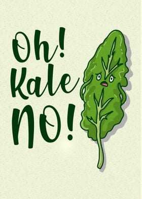 Funny Kale Poster