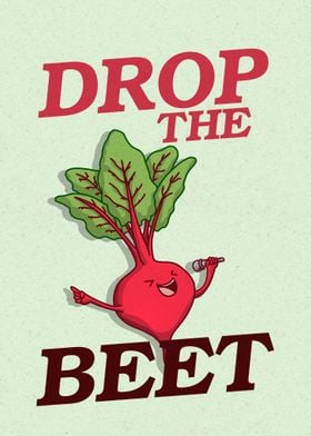 Funny Beet Poster