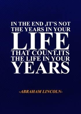 Abraham Lincoln Qoute