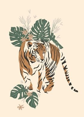 Magic Jungle  Tiger