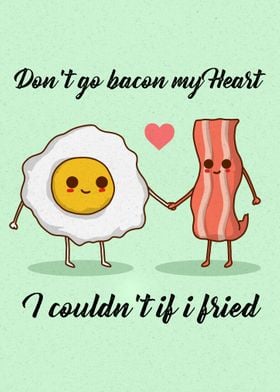 Funny Bacon Poster