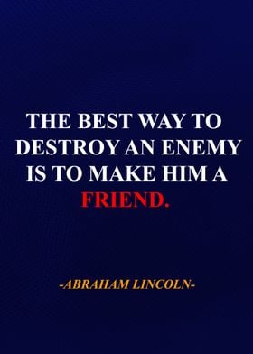 Abraham Lincoln Qoute