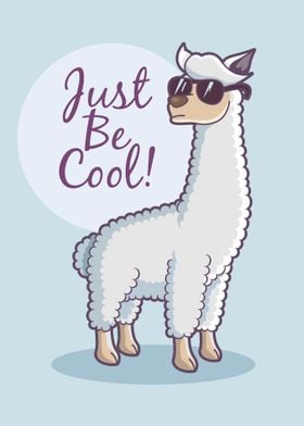 Just be Cool Llama